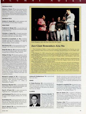 Jazz Giant Remembers Zeta Mu